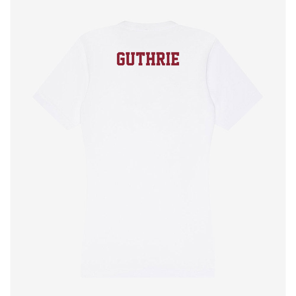 UMass - NCAA Women's Track & Field : Chloe Guthrie - Women's V-Neck T-Shirt-1