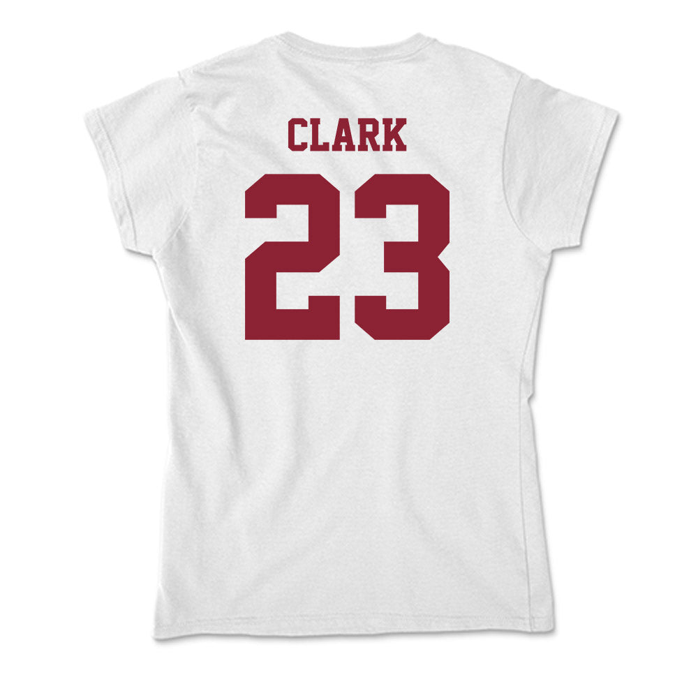 UMass - NCAA Football : JC Clark - Soft Style Women’s T-Shirt-1