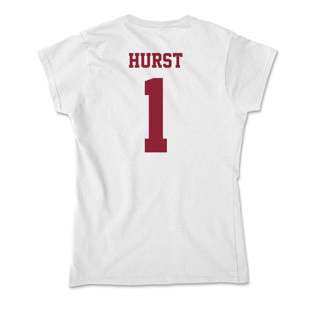UMass - NCAA Women's Basketball : Reagan Hurst - Soft Style Women’s T-Shirt-1