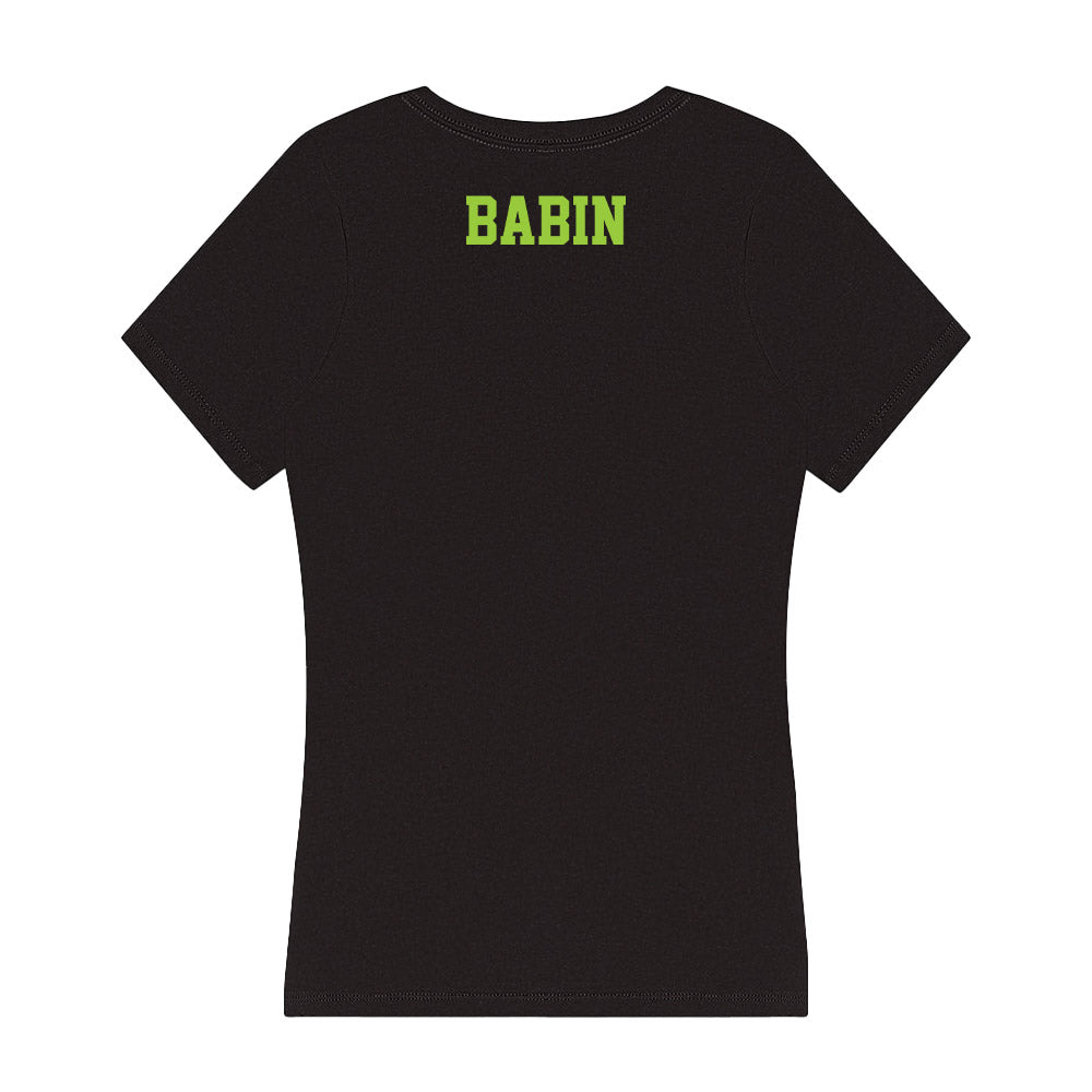 - NCAA Men's Track & Field : Kobe Babin - Women's V-Neck T-Shirt-1