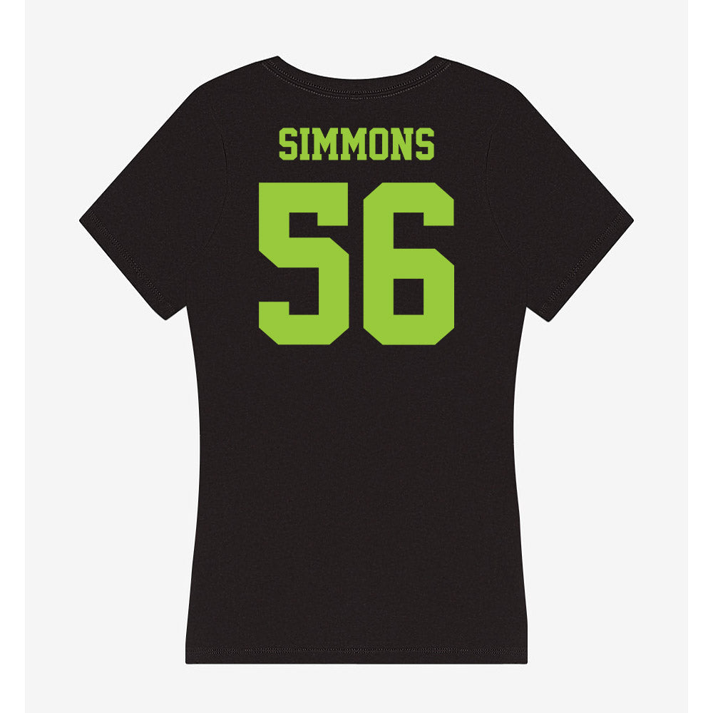USF - NCAA Football : Terry Simmons - Women's V-Neck T-Shirt-1