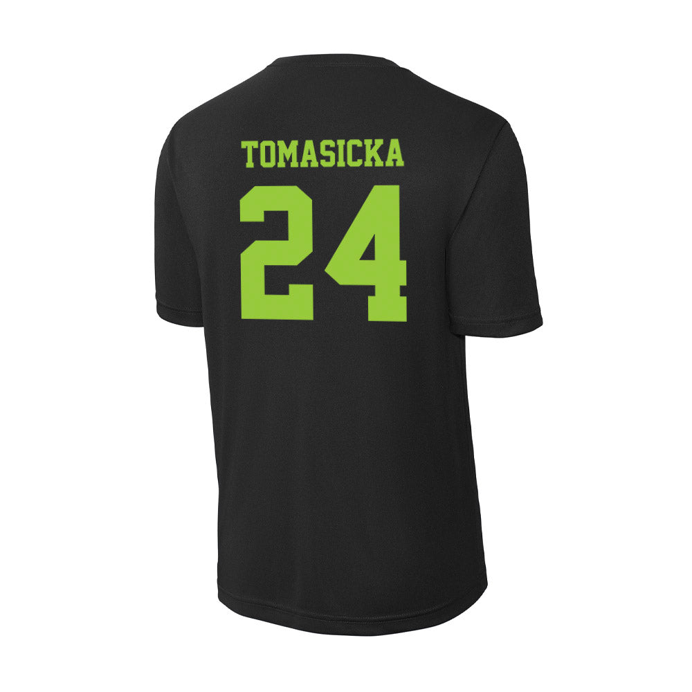 USF - NCAA Women's Basketball : Raina Tomasicka - Activewear T-Shirt-1