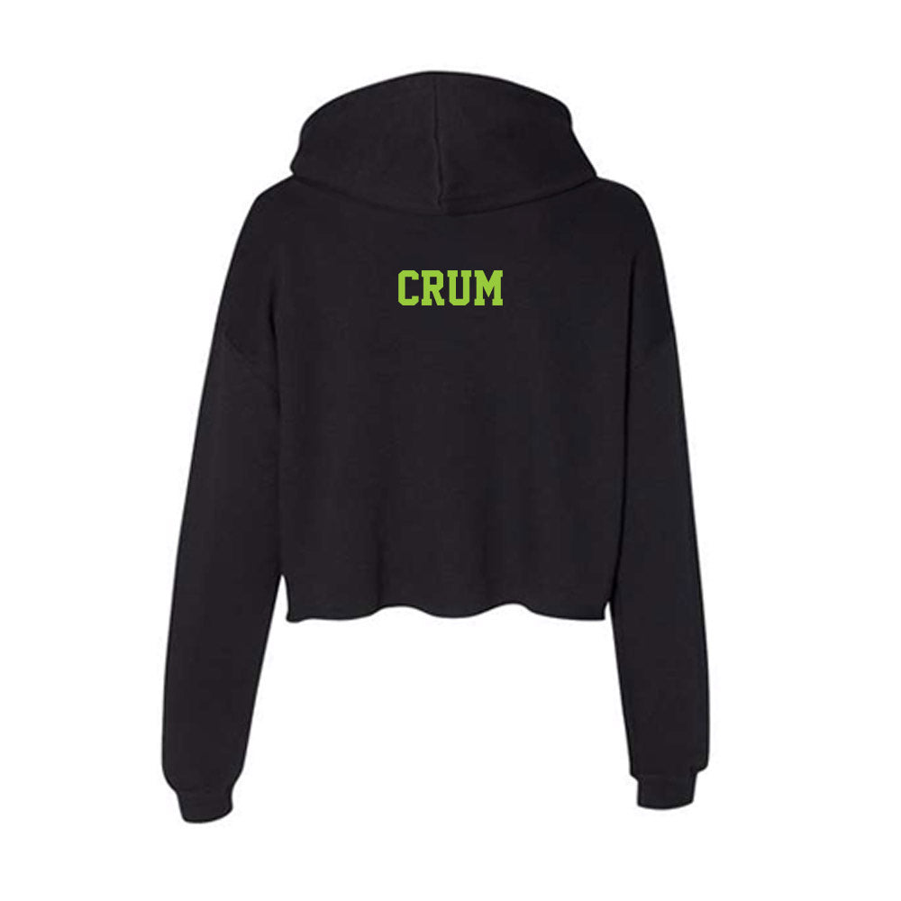 USF - NCAA Men's Track & Field : Joshua Crum - Women's Crop Fleece Hoodie-1
