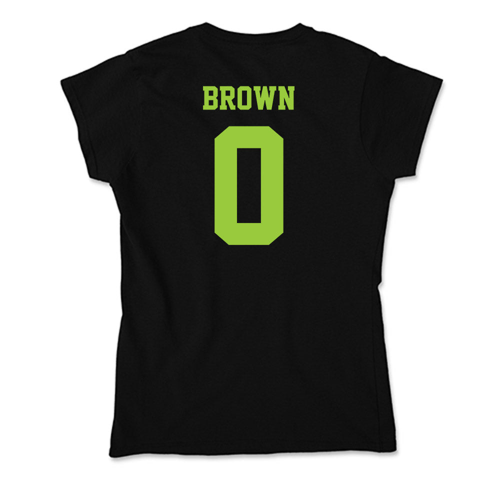 USF - NCAA Men's Basketball : Xavier Brown - Soft Style Women’s T-Shirt-1