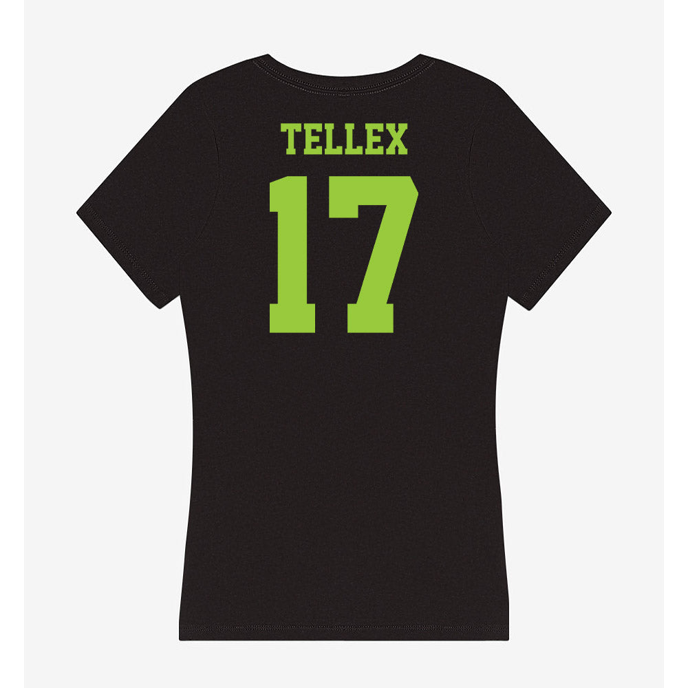 USF - NCAA Women's Soccer : Delaney Tellex - Women's V-Neck T-Shirt-1