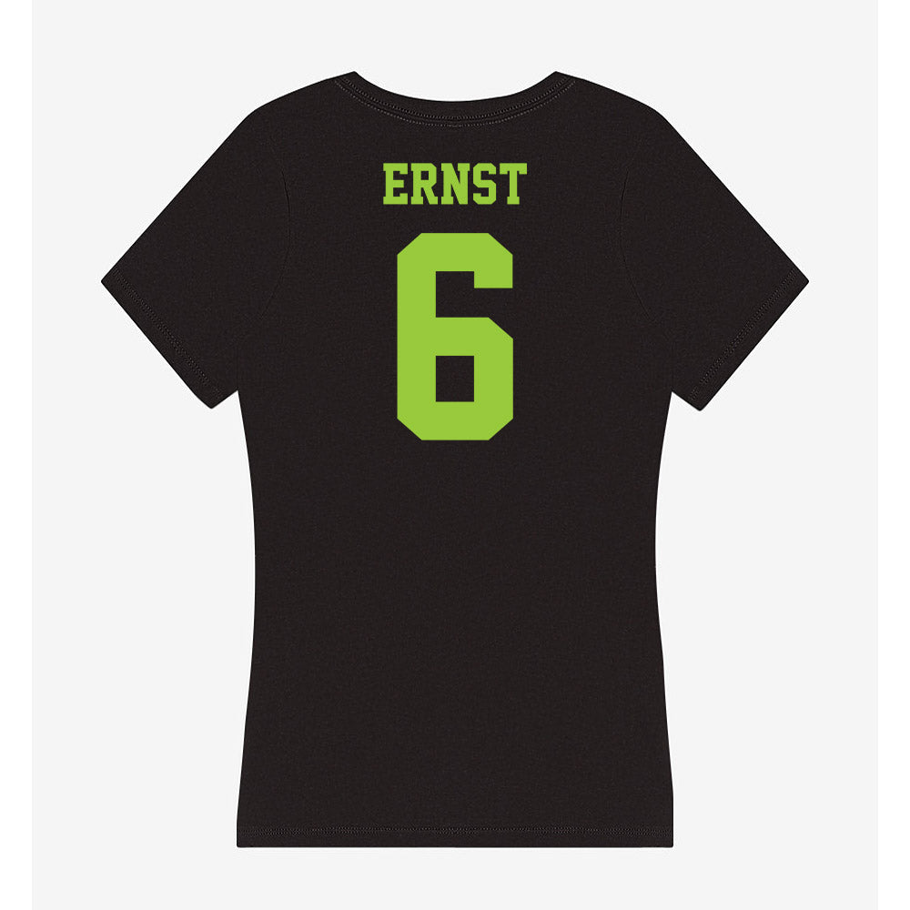 USF - NCAA Softball : Carley Ernst - Women's V-Neck T-Shirt-1
