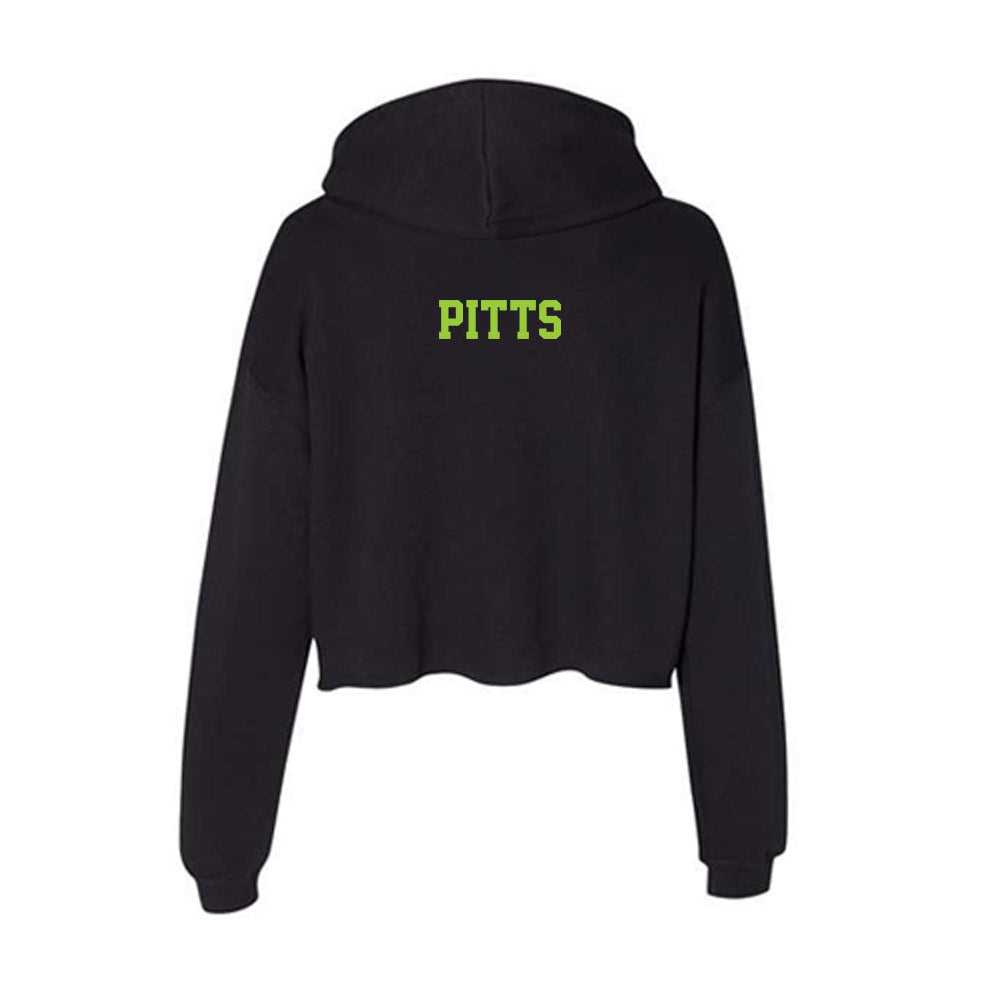 USF - NCAA Men's Track & Field : Payton Pitts - Women's Crop Fleece Hoodie-1