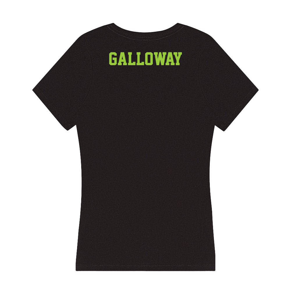 - NCAA Women's Track & Field : Ella Galloway - Women's V-Neck T-Shirt-1