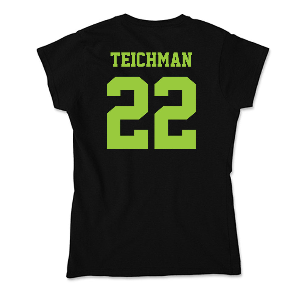 USF - NCAA Women's Basketball : Lee Teichman - Soft Style Women’s T-Shirt-1
