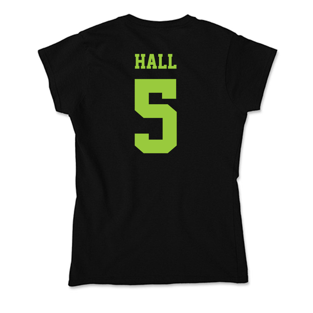 USF - NCAA Women's Basketball : Brooklyn Hall - Soft Style Women’s T-Shirt-1