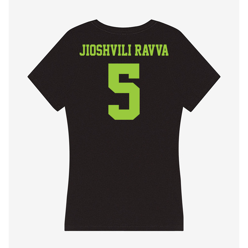 USF - NCAA Women's Volleyball : Nina Jioshvili Ravva - Women's V-Neck T-Shirt-1