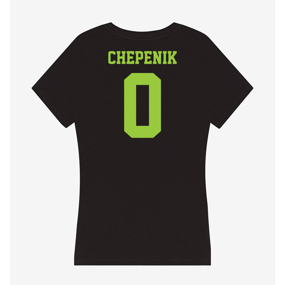 USF - NCAA Women's Lacrosse : Sofia Chepenik - Women's V-Neck T-Shirt-1