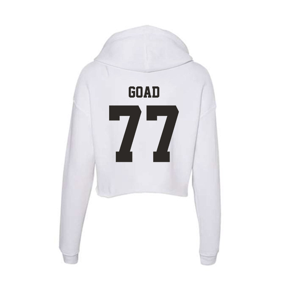 Marshall - NCAA Softball : Jaycie Goad - Classic Shersey Women's Crop Fleece Hooded Sweatshirt-1