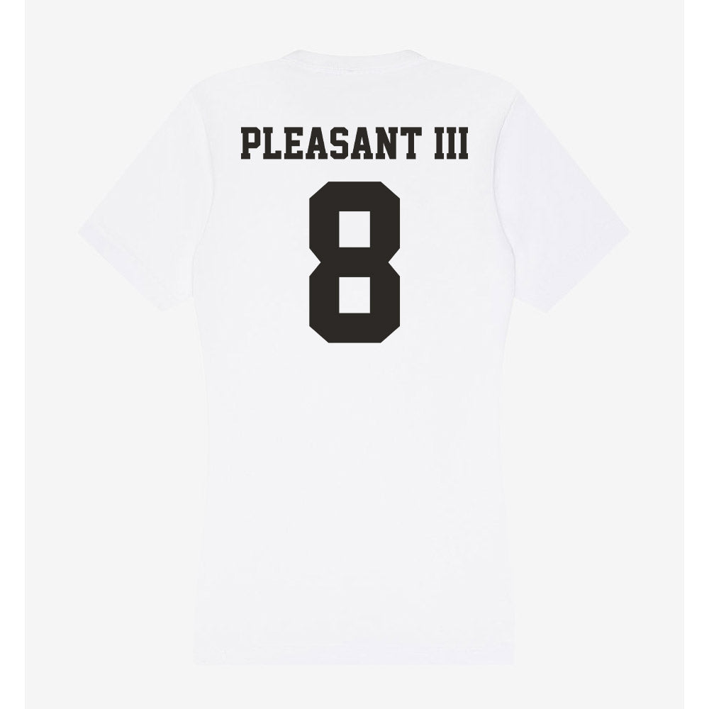 Marshall - NCAA Football : Eddie Pleasant III - Classic Shersey Women's V-Neck T-Shirt-1