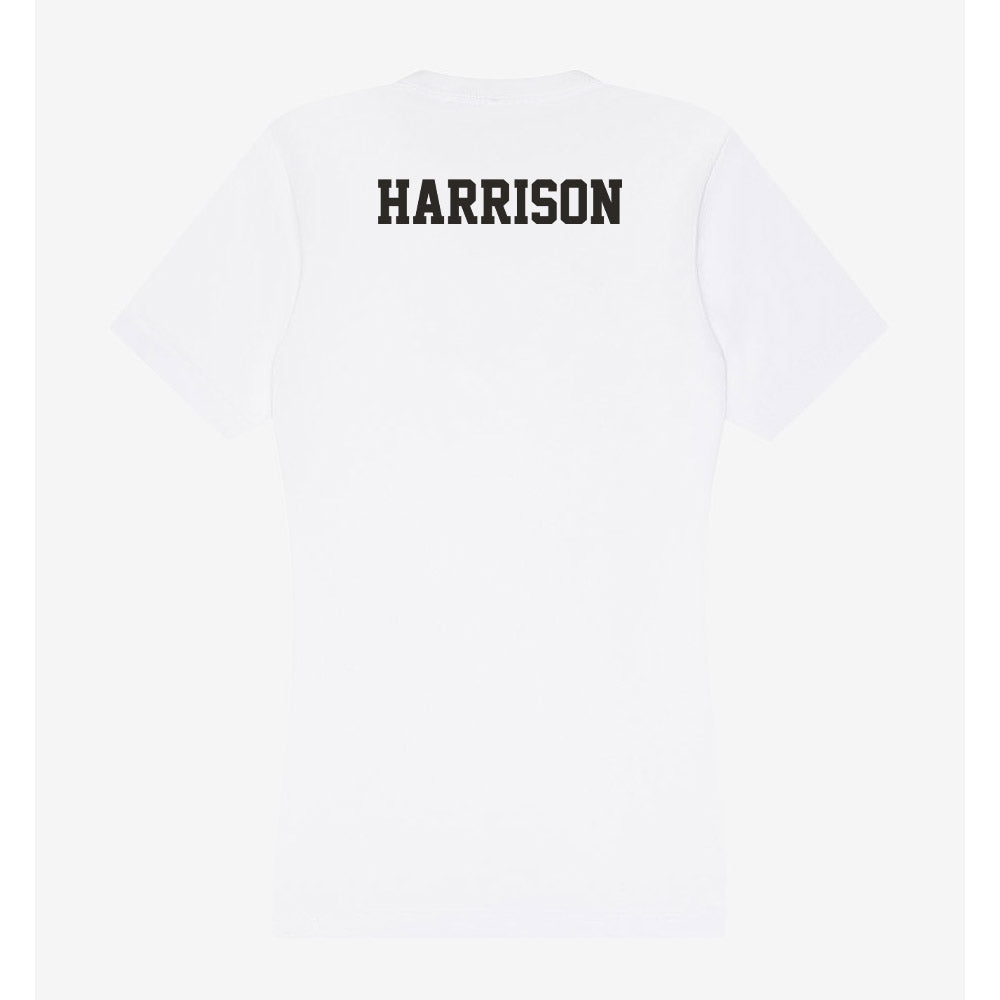 Marshall - NCAA Women's Track & Field : Nyah Harrison - Women's V-Neck T-Shirt-1