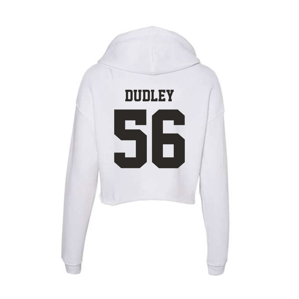 Marshall - NCAA Football : Andrew Dudley - Women's Crop Fleece Hoodie-1