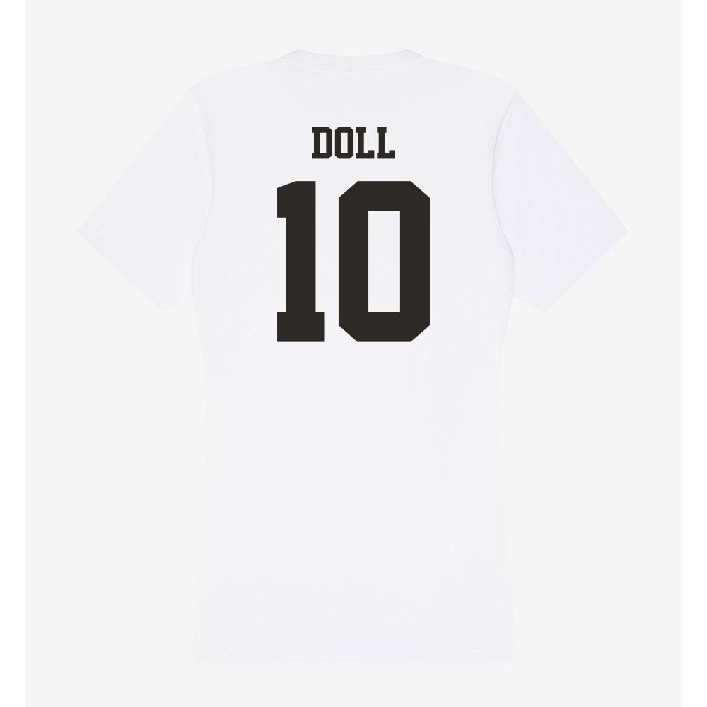 Marshall - NCAA Baseball : Landen Doll - Classic Shersey Women's V-Neck T-Shirt-1