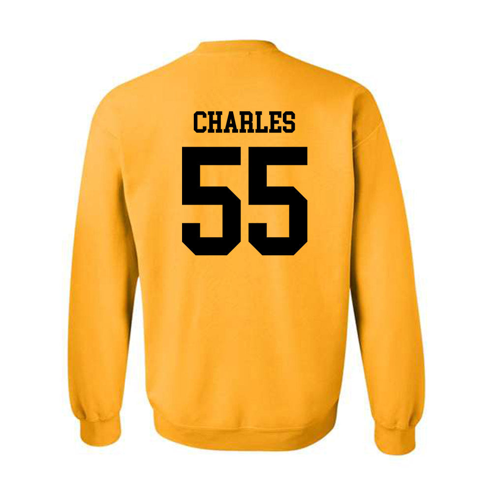 UAPB - NCAA Men's Basketball : Milhan Charles - Classic Shersey Crewneck Sweatshirt-1