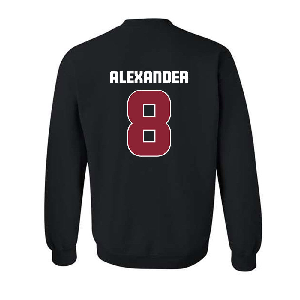 Colgate - NCAA Football : Kaleb Alexander - Classic Shersey Crewneck Sweatshirt-1