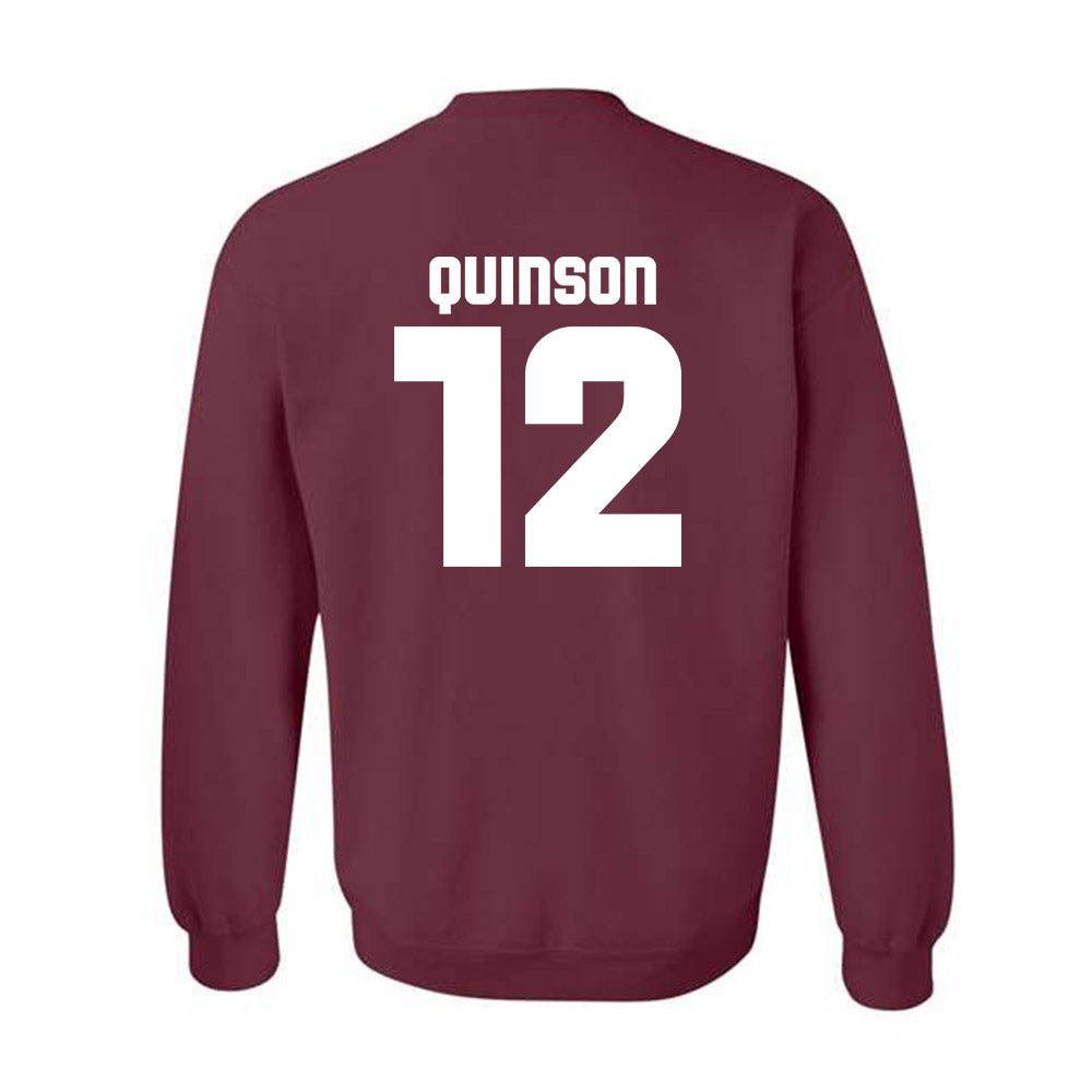 Colgate - NCAA Men's Lacrosse : Casey Quinson - Classic Shersey Crewneck Sweatshirt-1