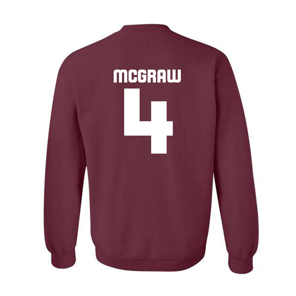 Colgate - NCAA Softball : Kelcie McGraw - Classic Shersey Crewneck Sweatshirt-1