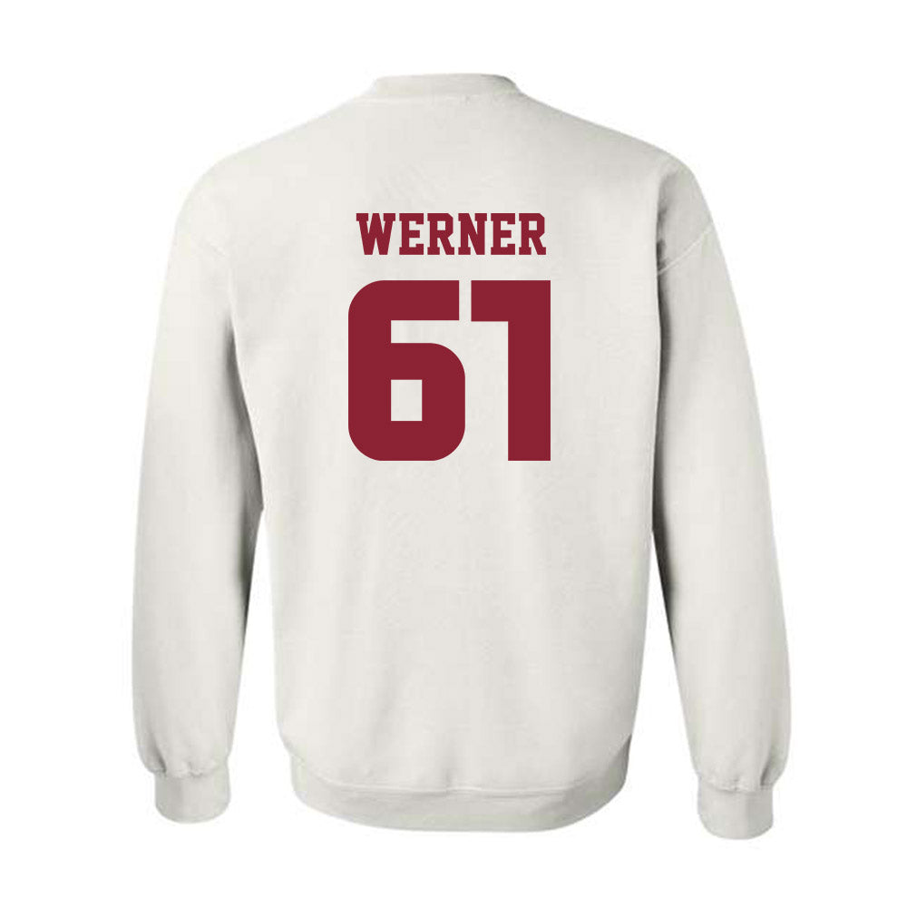 Colgate - NCAA Football : Dominic Werner - Crewneck Sweatshirt-1