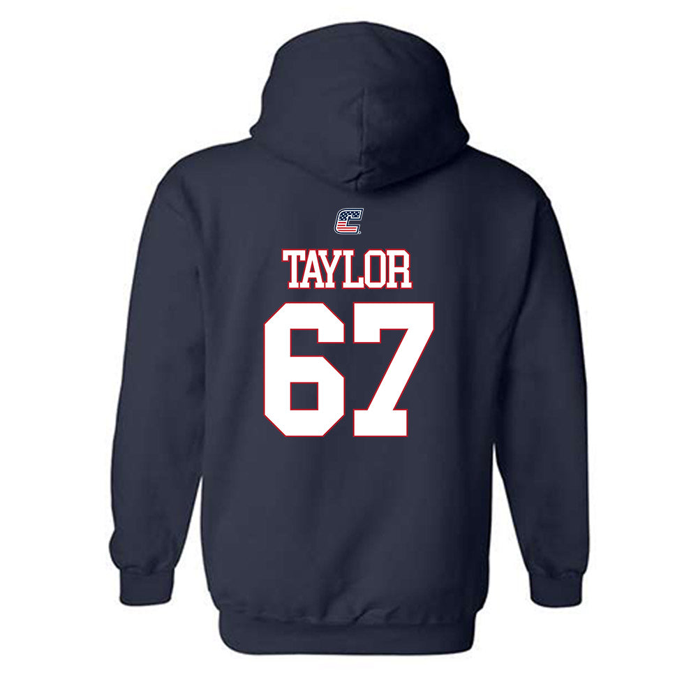 UTC - NCAA Football : Jaden Taylor - Military Appreciation Hooded Sweatshirt-1