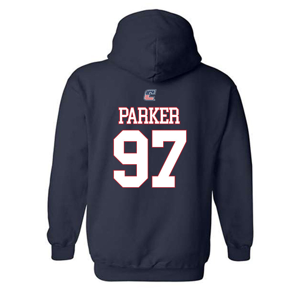 UTC - NCAA Football : Xavier Parker - Military Appreciation Hooded Sweatshirt-1
