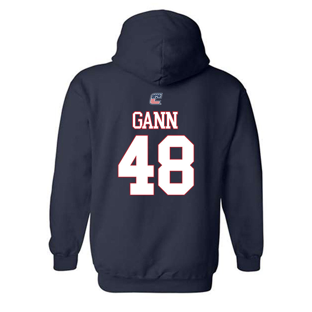 - NCAA Football : Brody Gann - Military Appreciation Hooded Sweatshirt-1