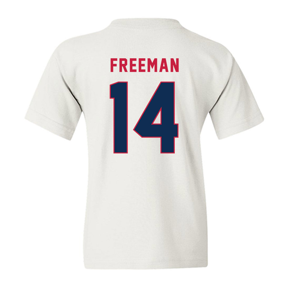 MSU Denver - NCAA Men's Basketball : Isaiah Freeman - Youth T-Shirt-1