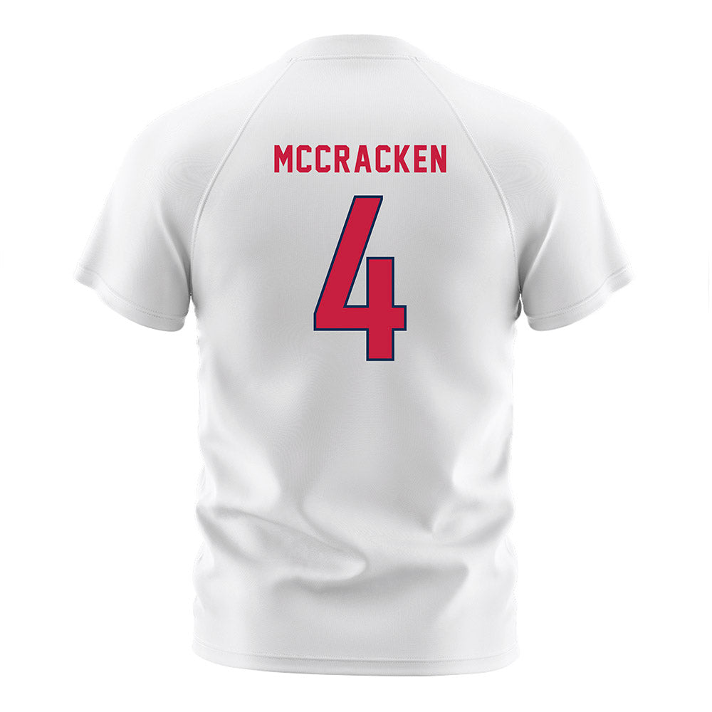 MSU Denver - NCAA Men's Soccer : Kenji McCracken - White Soccer Jersey-1