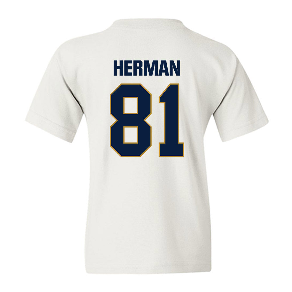 FIU - NCAA Football : Dylan Herman - Classic Shersey Youth T-Shirt-3