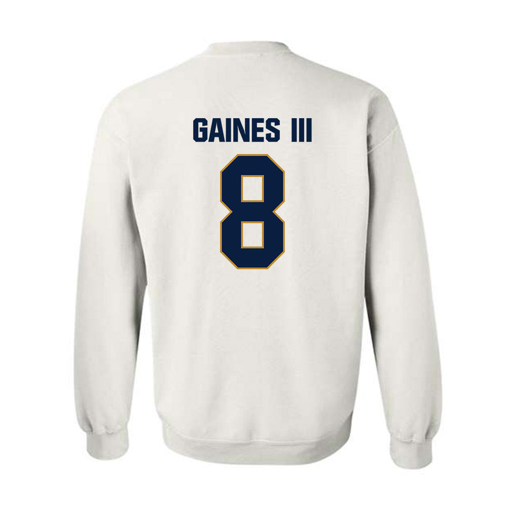 FIU - NCAA Football : Gregory Gaines III - Classic Shersey Crewneck Sweatshirt-3