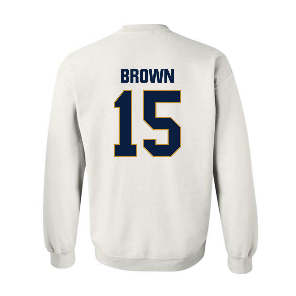 FIU - NCAA Football : Tyderick Brown - Classic Shersey Crewneck Sweatshirt-3