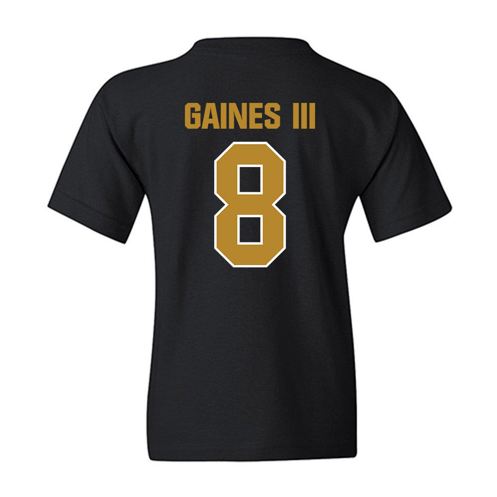 FIU - NCAA Football : Gregory Gaines III - Classic Shersey Youth T-Shirt-1
