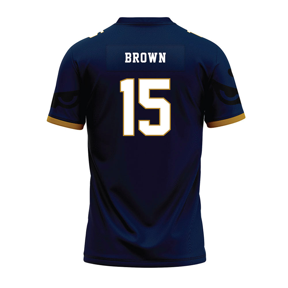 FIU - NCAA Football : Tyderick Brown - Premium Football Jersey-1