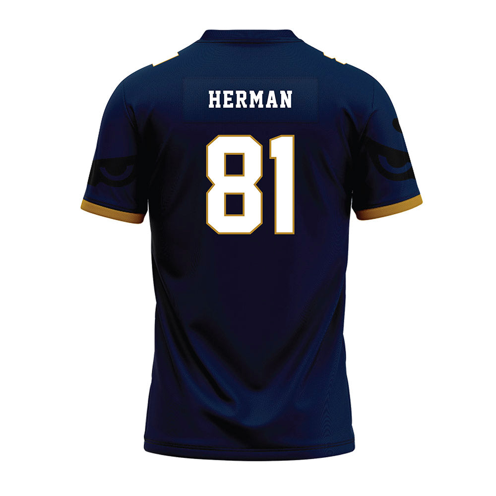 FIU - NCAA Football : Dylan Herman - Premium Football Jersey-1