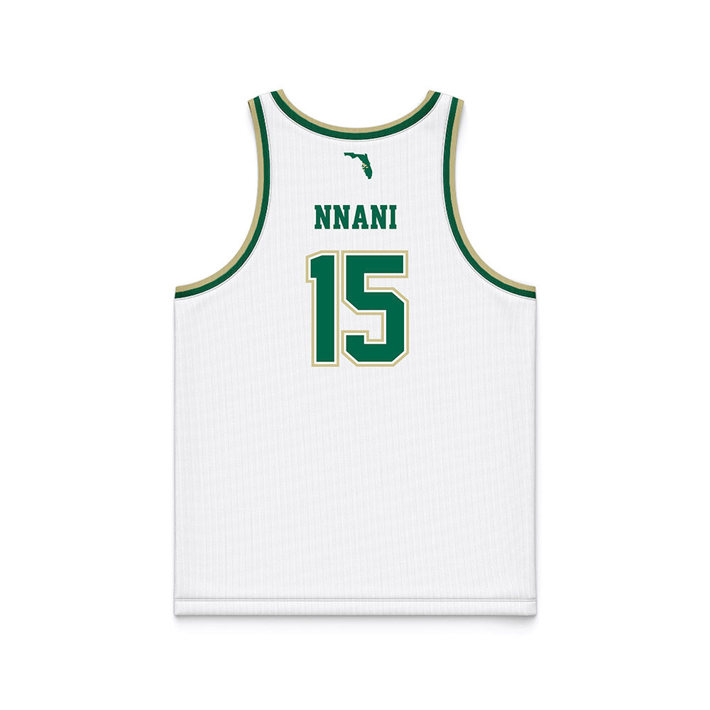 USF - NCAA Men's Basketball : Onyx Nnani - Basketball Jersey-1