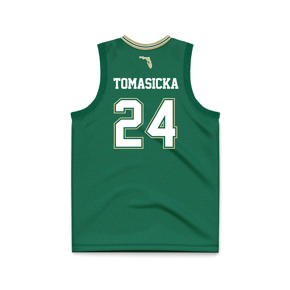 USF - NCAA Women's Basketball : Raina Tomasicka - Basketball Jersey-1