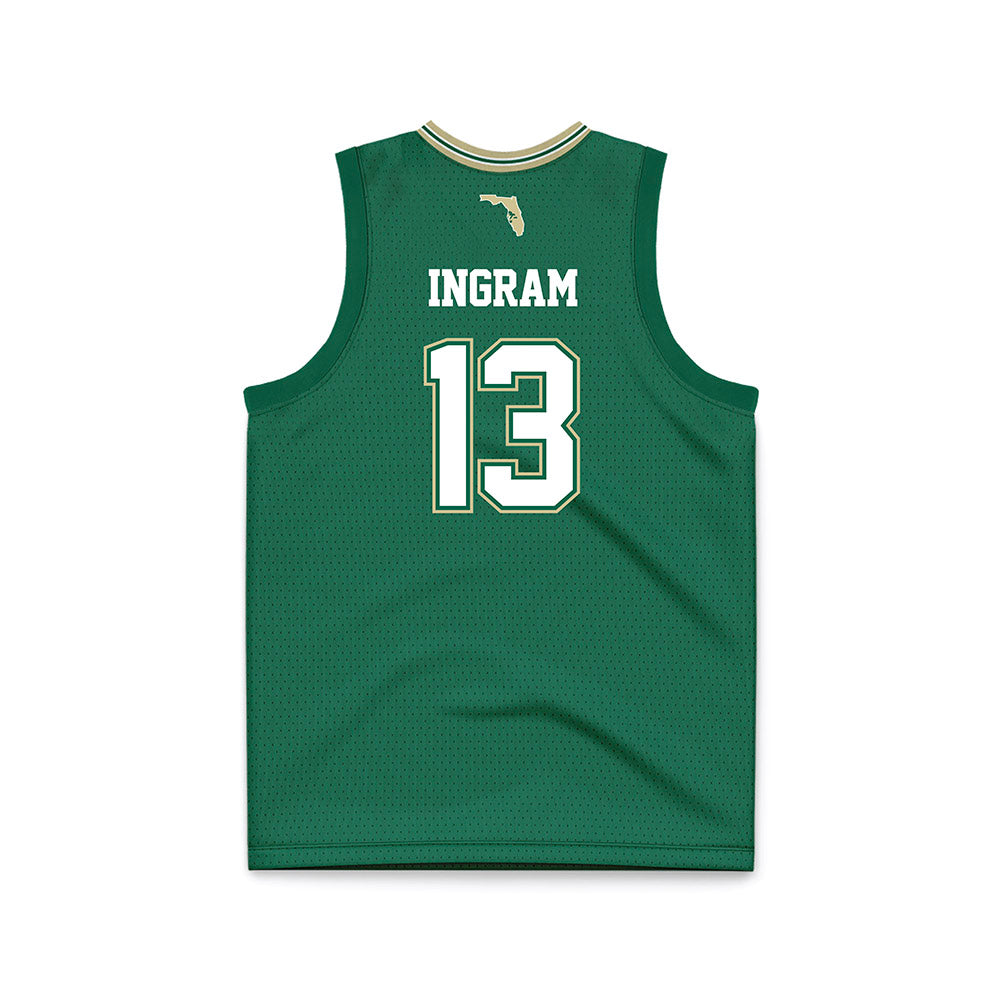 USF - NCAA Women's Basketball : Stefanie Ingram - Basketball Jersey-1