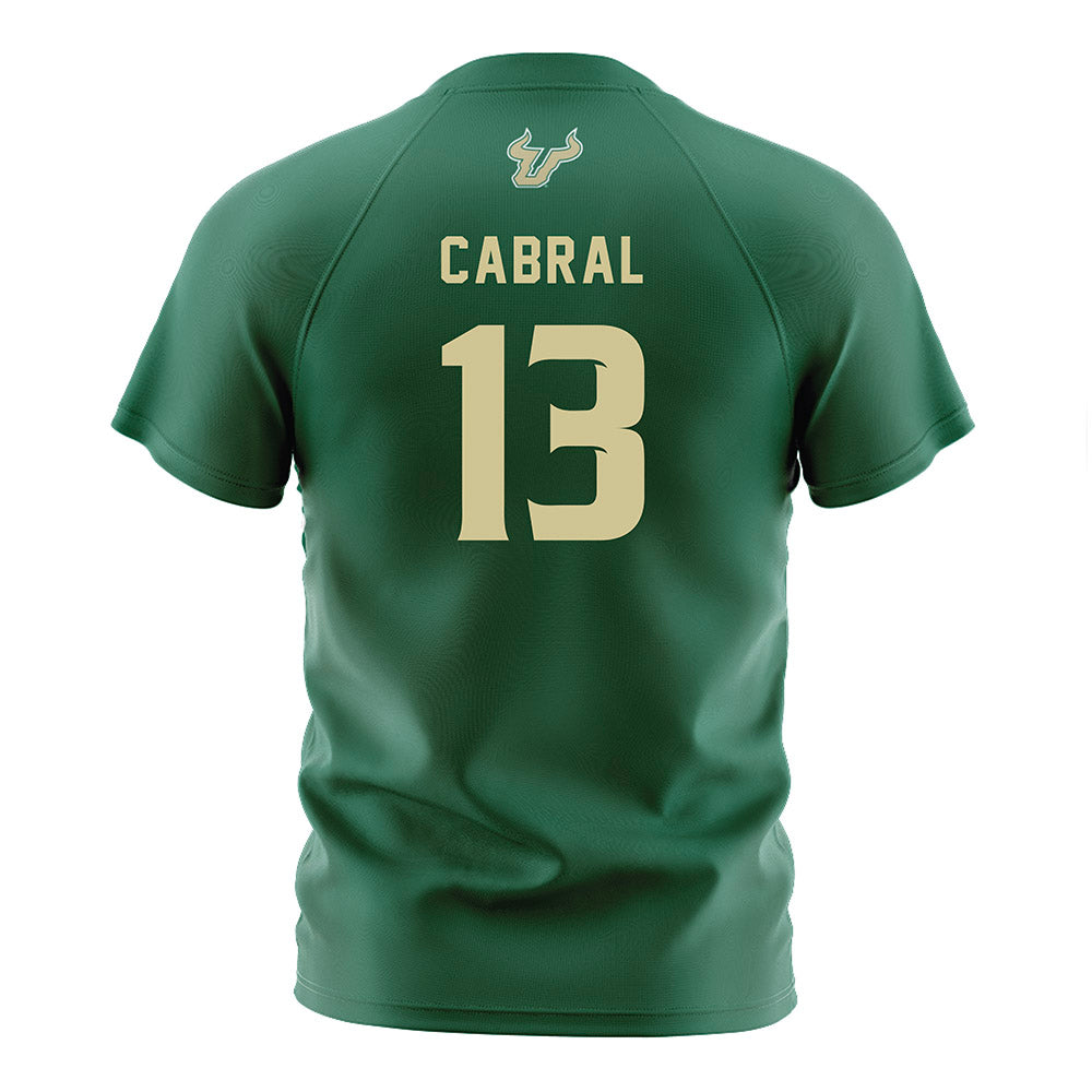 USF - NCAA Women's Soccer : Sophia Cabral - Soccer Jersey-1