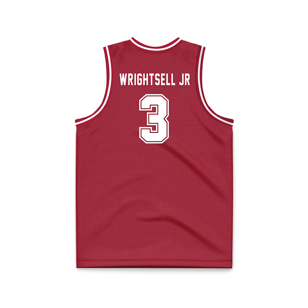 Alabama - NCAA Men's Basketball : Latrell Wrightsell Jr - Crimson Basketball Jersey-1