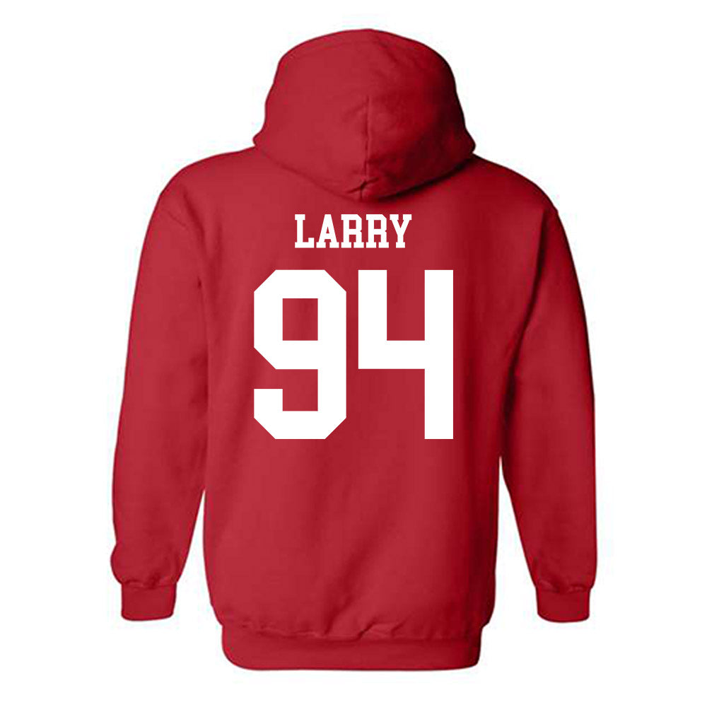 Jax State - NCAA Football : Jumarion Larry - Classic Shersey Hooded Sweatshirt-1