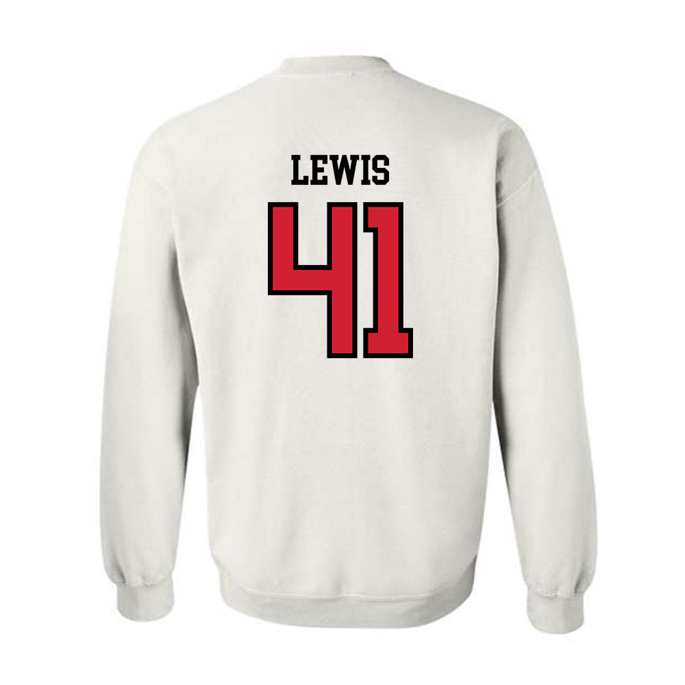 Jax State - NCAA Football : Carter Lewis - Classic Shersey Crewneck Sweatshirt-1