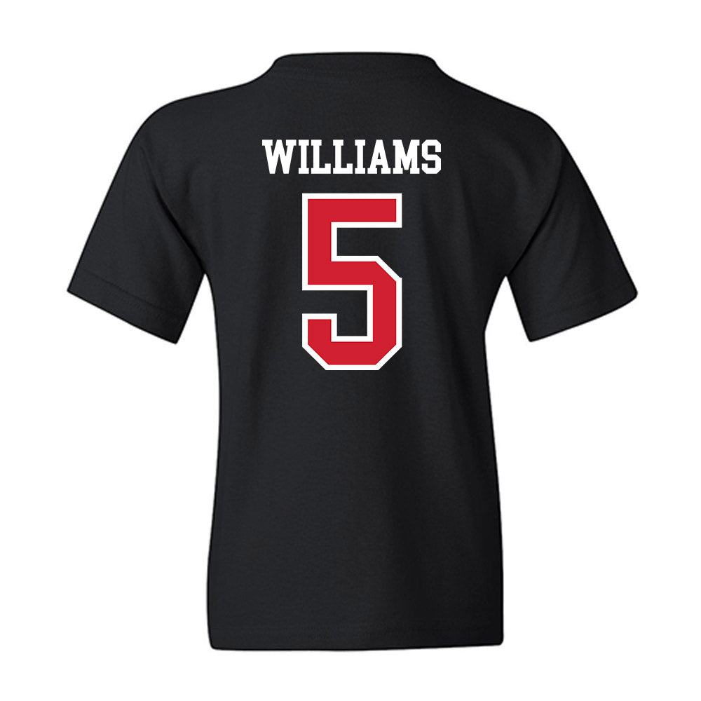 Jax State - NCAA Baseball : Luke Williams - Classic Shersey Youth T-Shirt-1