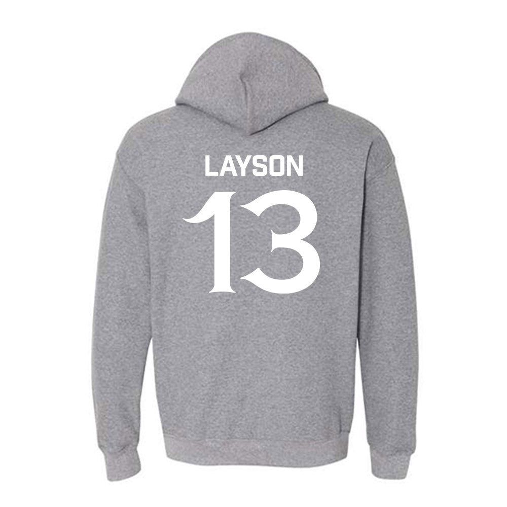 Queens - NCAA Women's Volleyball : Elizabeth Layson - Classic Shersey Hooded Sweatshirt-1