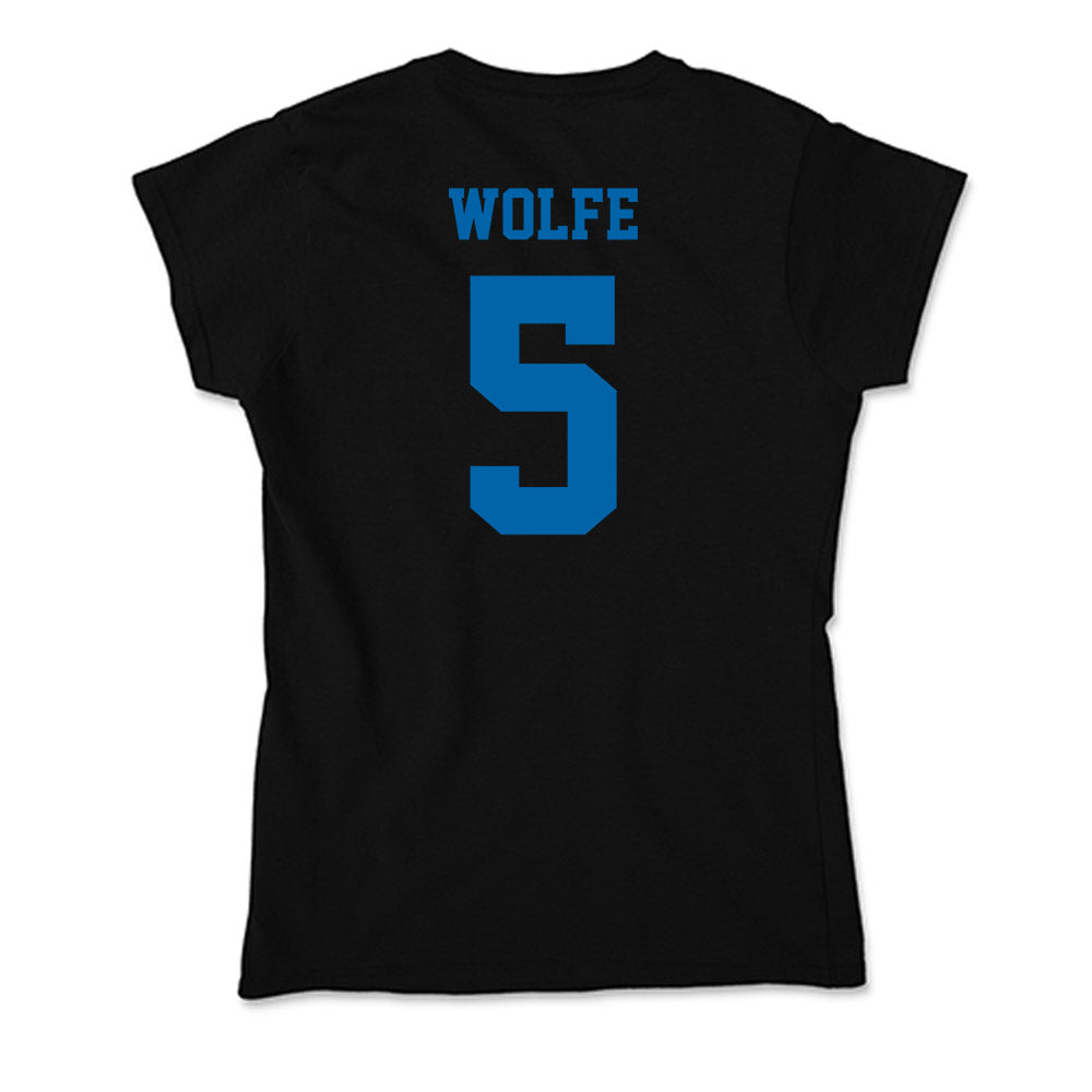 MTSU - NCAA Baseball : Matt Wolfe - Soft Style Women’s T-Shirt-1