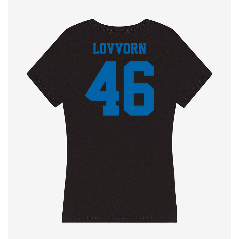 MTSU - NCAA Football : Sawyer Lovvorn - Women's V-Neck T-Shirt-1
