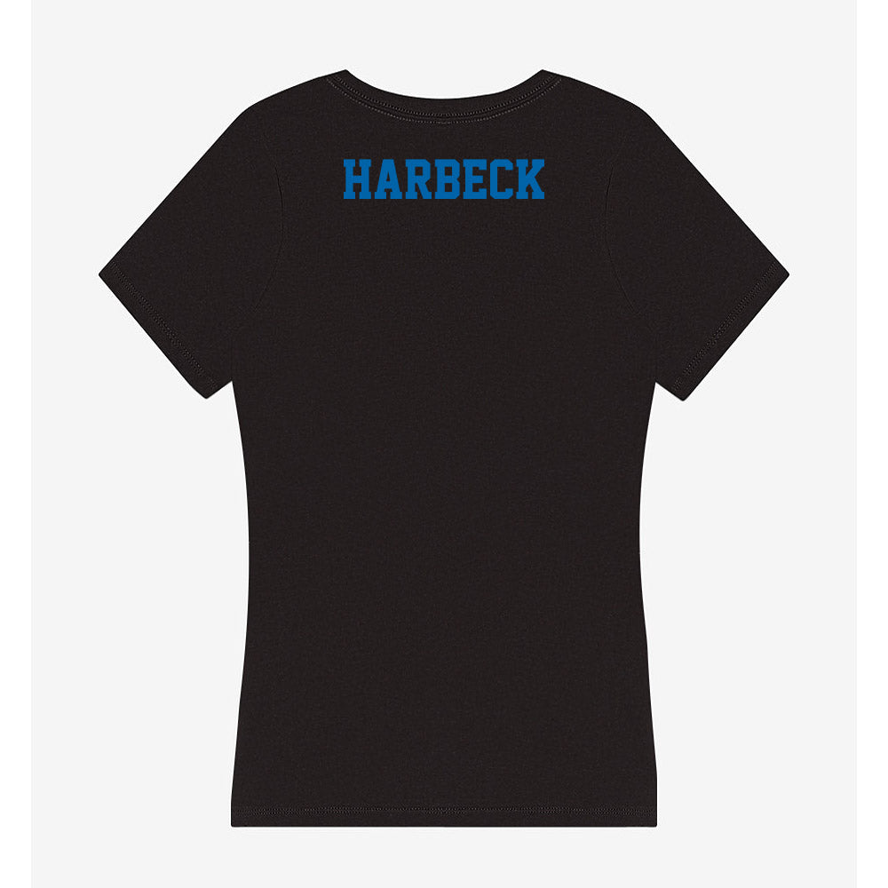 MTSU - NCAA Women's Soccer : Taylee Harbeck - Women's V-Neck T-Shirt-1