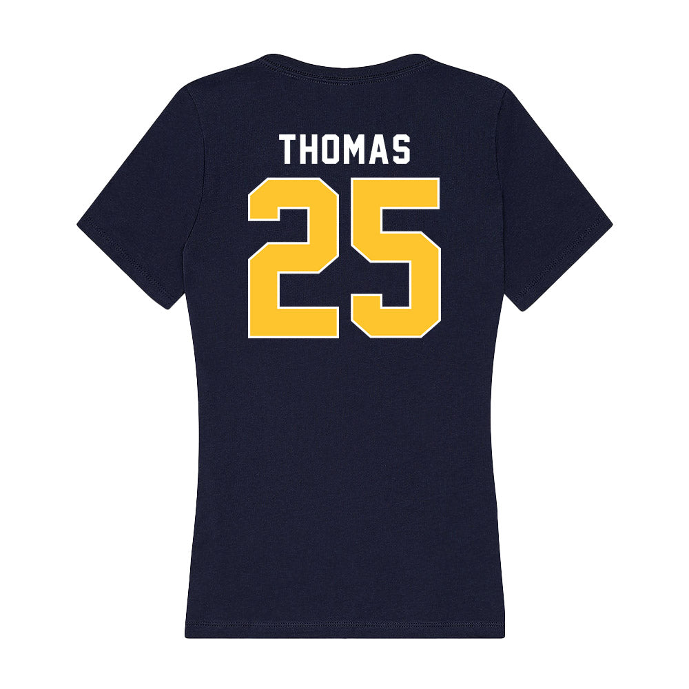 Murray State - NCAA Women's Basketball : Destiny Thomas - Women's V-Neck T-Shirt-1